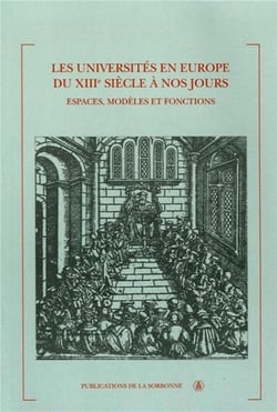 Les universités en Europe du XVIIe siècle à nos jours - espaces, modèles et fonctions