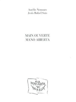 Main ouverte. mano abierta