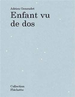 Adrien Genoudet : Enfant vu de dos