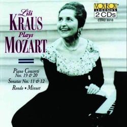 Lili Kraus joue Mozart : oeuvres pour piano.