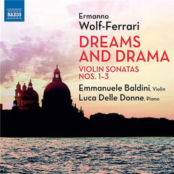 Dreams and drama - sonates pour violon n° 1 à n° 3