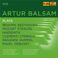 Artur Balsam joue ... - CD