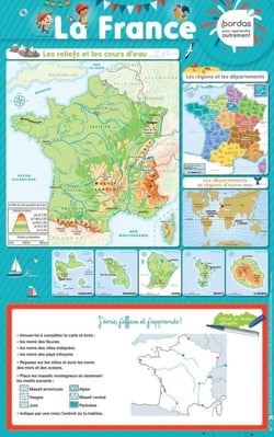 Les posters effaçables : La France