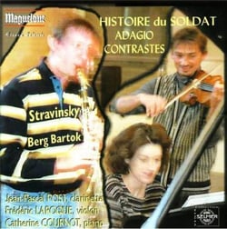 Stravinsky - Berg - Bartok : histoire du soldat - adagio du concerto de chambre - contrastes