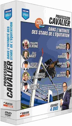 Profession cavalier - Coffret - Dans l'intimité des stars de l'équitation