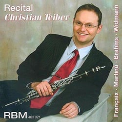 Francaix/Martinu/Brahms/Widmann - recital