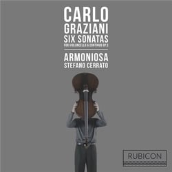 6 sonatas for cello & continuo