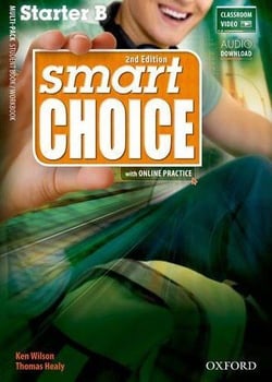 Smart choice starter second edition student book & workbook split b & online practice pack