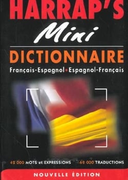 Dictionnaire mini harrap's - espagnol-français/français-espagnol