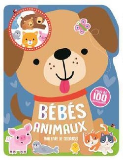 Mon livre de coloriages - bébés animaux