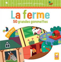 Gommettes - mes premières gommettes - la ferme