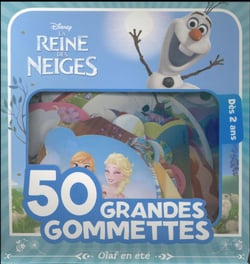 La reine des neiges - olaf - 50 grandes gommettes