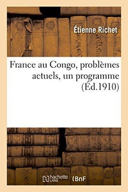 France au congo, problemes actuels, un programme