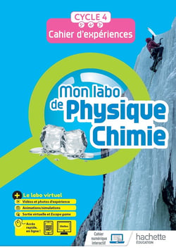 Mon labo de physique-chimie - 5e, 4e, 3e - cahier d'activités