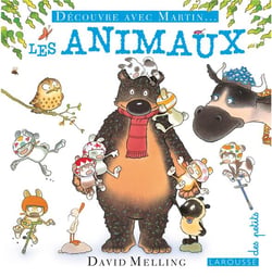 Découvre avec martin - les animaux