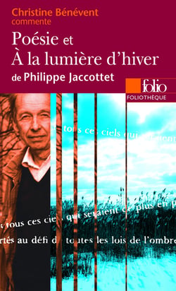 Poésie et à la lumière d'hiver de philippe jaccottet