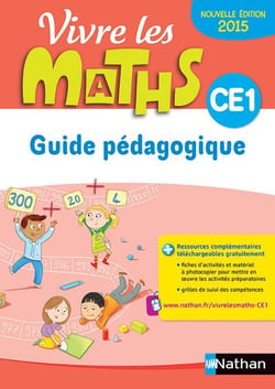 Vivre les maths ce1 - guide pedagogique 2015