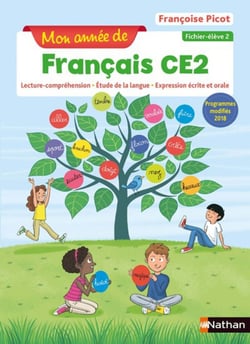 Mon année de français : français - CE2 - fichier élève (édition 2018)