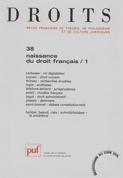 Droits 2003, n° 38