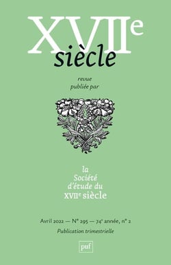 Revue XVIIe siècle n.295 (édition 2022)