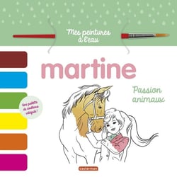 Martine : mes peintures à l'eau : passion animaux