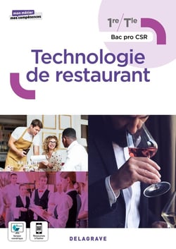 Mon métier, mes compétences : technologie de restaurant - 1re, Tle Bac Pro CSR - pochette élève