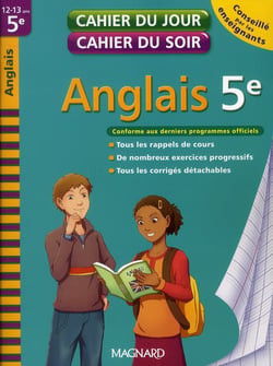 Cahiers du jour/ soir - anglais - 5ème (édition 2010)