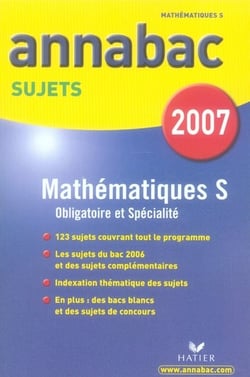 Mathematiques - s - obligatoire et specialite (edition 2007)