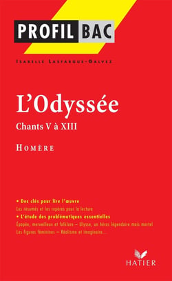 L'Odyssée, d'Homère - chants V à XIII