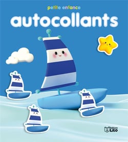 Je découvre les autocollants  - le voilier