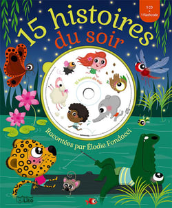LIVRE CD 15 HISTOIRES DU SOIR