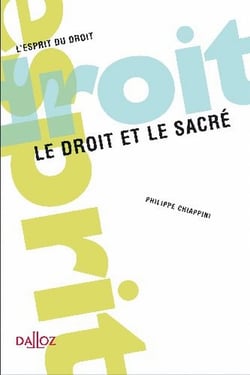 Le droit et le sacré