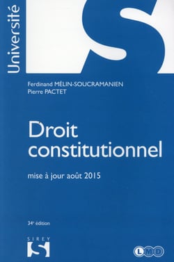 Droit constitutionnel (34e édition)