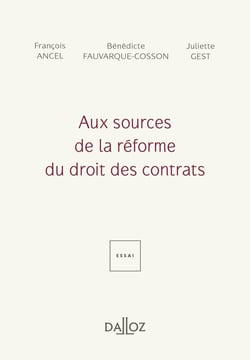 Aux sources de la réforme du droit des contrats