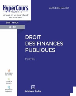 Droit des finances publiques (5e édition)