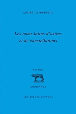 Les noms latins d'astres et de constellation