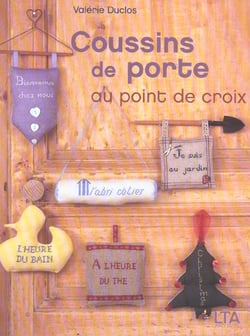 Coussins de porte au point de croix