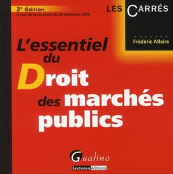 L'essentiel du droit des marchés publics