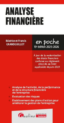 Analyse financière : Tout pour réussir une analyse financière ou un diagnostic financier (édition 2025/2026)