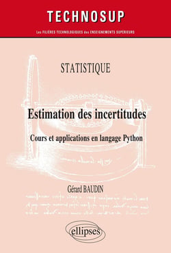 Statistique - estimation des incertitudes - cours et applications en langage Python
