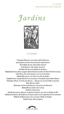 REVUE JARDINS n.4 : l'ombre