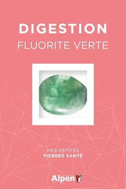 Coffret litho digestion - fluorite verte