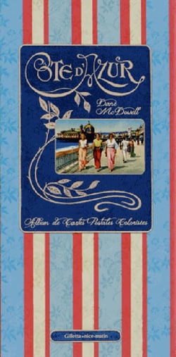 Côte d'azur - album de cartes postales colorisées