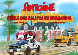 Antoine à la finale des rallyes de Normandie
