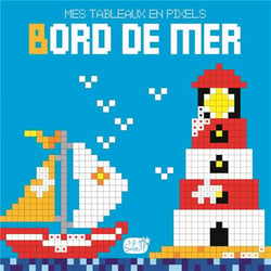 Mes tableaux en pixels - bord de mer