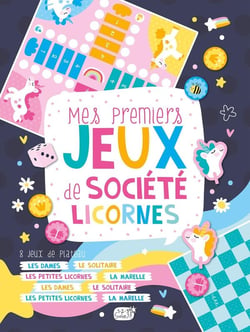Mes premiers jeux de société : licornes