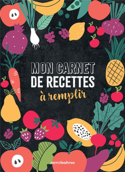 Cahier De Recettes a Remplir Graphic by Uness Desings · Creative Fabrica