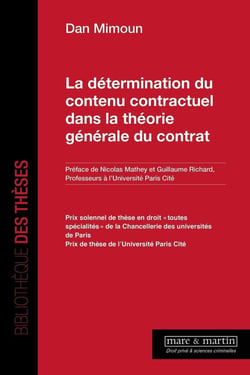 La détermination du contenu contractuel dans la théorie générale du contrat