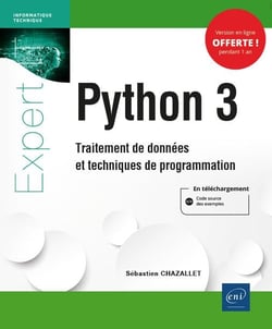 Python 3 - traitement de données et techniques de programmation