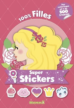 Super stickers - 100% filles